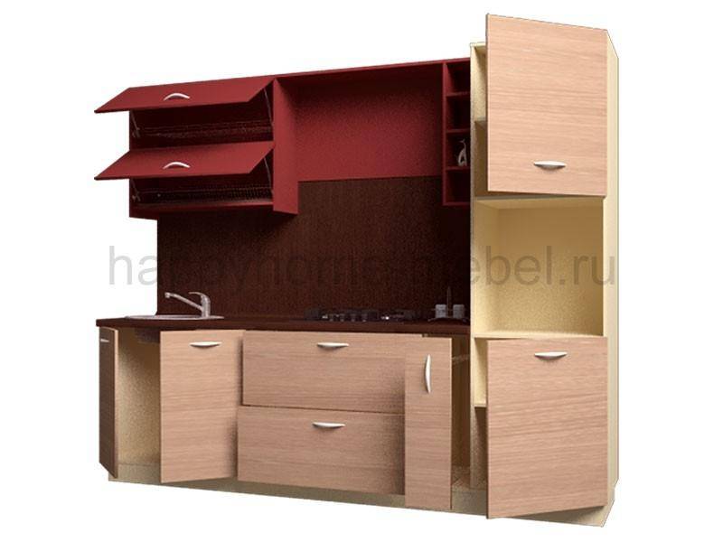 небольшая готовая кухня life wood 3 2600 в Томске