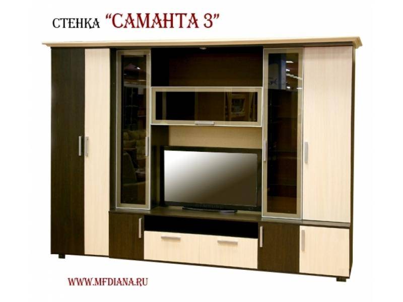 гостиная стенка саманта 3 в Томске