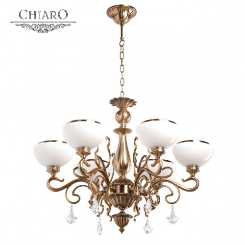 подвесная люстра chiaro аманда 481010506 в Томске