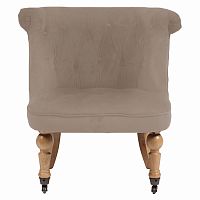 кресло amelie french country chair бежевое в Томске