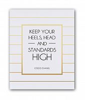 постер keep your heels а3 в Томске