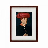 картина: portrait of a man in a turban, second quarter 15th century в Томске