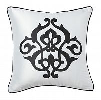 подушка с геральдическими лилиями fleur de lys white i в Томске