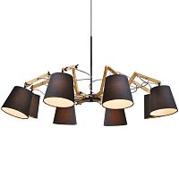 подвесная люстра arte lamp pinoccio a5700lm-8bk в Томске