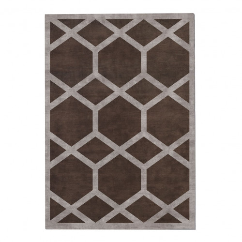 ковер ashton cocoa 240x340 коричневый в Томске