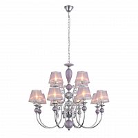 подвесная люстра st luce lilium sl175.103.12 розовая в Томске