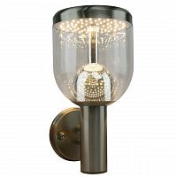 уличный настенный светодиодный светильник arte lamp inchino a8163al-1ss в Томске