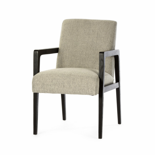 кресло keys dining chair серое в Томске