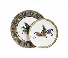 комплект тарелок antique (темная) в Томске