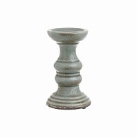 подсвечник серый фигурный grey, 18,5 см в Томске