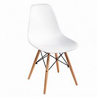 стул деревянный eames pc-015 white в Томске