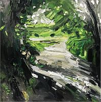 картина маслом лощина в Томске