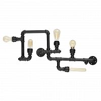 потолочная люстра ideal lux plumber pl5 nero в Томске