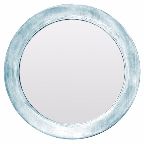 зеркало круглое голубое window blue в Томске