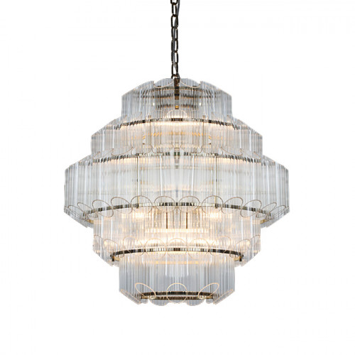 люстра vittoria 10a clear от delight collection прозрачная в Томске