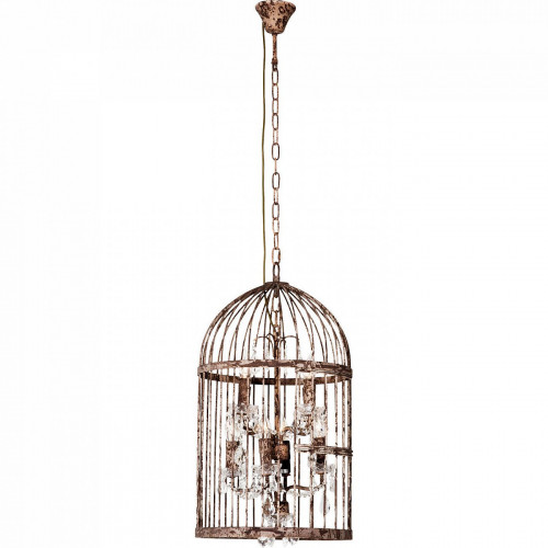 подвесной светильник cage chandelier коричневый в Томске