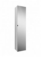 шкаф-пенал am.pm spirit 2.0 m70achmr0356wg подвесной, правый, 35 см, зеркальный фасад, белый глянец в Томске