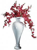 ваза классическая фигурная 80 см white amphora белая в Томске