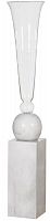 ваза напольная crystal circle white big в Томске