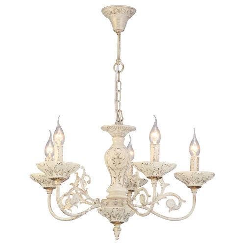 подвесная люстра arte lamp faina a5326lm-5wg в Томске