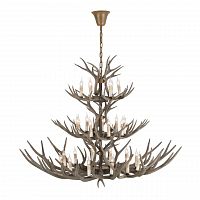 подвесная люстра st luce renna sl154.703.27 коричневая в Томске