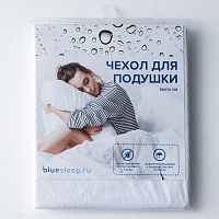 чехол защитный на подушку с мембраной blue sleep hybrid 050*070 в Томске