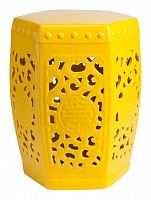 керамический столик-табурет design stool yellow в Томске