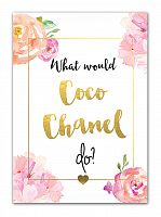 постер coco chanel а3 в Томске