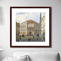 картина: view of the riga stock exchange, 1880г. в Томске