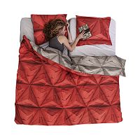 постельное белье оригами красный (200*220) в Томске