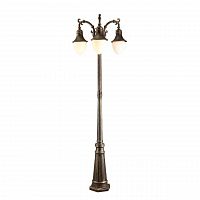 садово-парковый светильник arte lamp vienna a1317pa-3bn в Томске