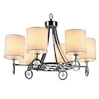 люстра km0843p-6 от delight collection белая/ хром в Томске