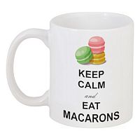 кружка с рисунком macarons в Томске