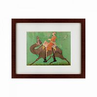 картина: kunwar himmat ramji rides a camel, 1850 в Томске