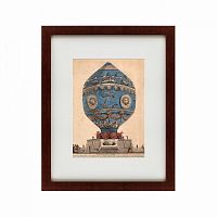 картина: montgolfier aerostatique hot air balloon, 1783 в Томске