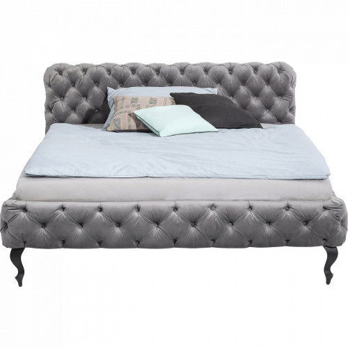кровать двуспальная 160х200 серая desire в Томске