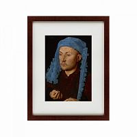 картина: portrait of a man with a blue chaperon, ca. 1430 в Томске