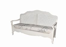 французкая лавочка mobilier de maison серо-белая в Томске