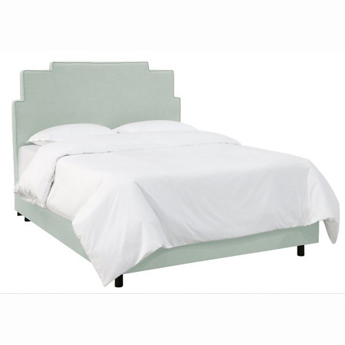 кровать двуспальная 160x200 зеленая paxton bed mint в Томске