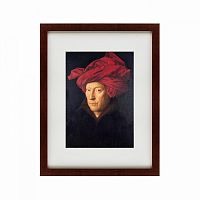 картина: portrait of a man in a chaperon (self-portrait), 1433 в Томске