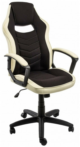 компьютерное кресло woodville gamer черное / бежевое в Томске