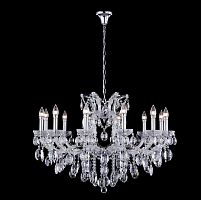 подвесная люстра crystal lux hollywood sp12 chrome в Томске