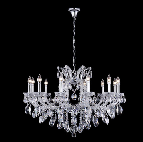 подвесная люстра crystal lux hollywood sp12 chrome в Томске