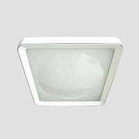 потолочный светодиодный светильник ambrella light orbital crystal sand fs1216 wh/wh 72w+29w d500*500 в Томске