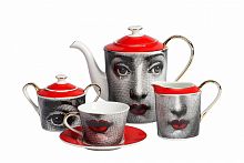 чайный сервиз faces пьеро форназетти red в Томске