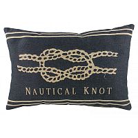 подушка с морским узлом nautical knot denim в Томске