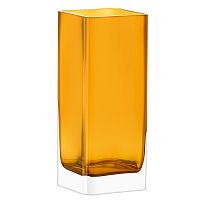 ваза прямоугольная modular 25 x 10 x 10 см охра в Томске