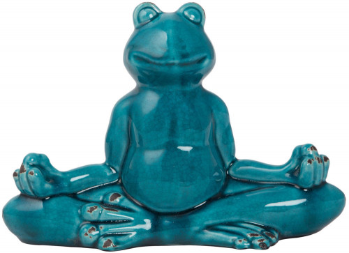 декор frog blue meditation в Томске