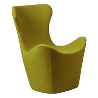 кресло papilio lounge chair оливковое в Томске