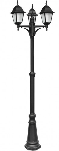 садово-парковый светильник arte lamp bremen a1017pa-3bk в Томске